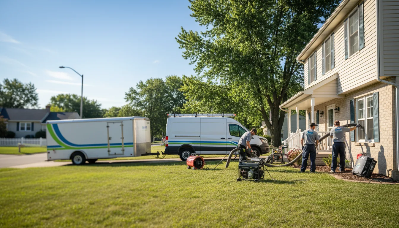 Flooded Basement Restoration And Cleanup With Repair in Moville, IA near me
